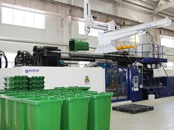 プラスチック射出成形機